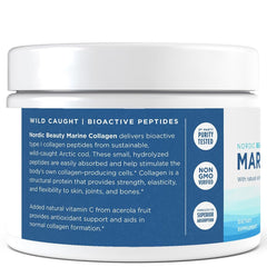 Nordic Naturals Nordic Beauty powder dissolved in drink for convenient beauty support