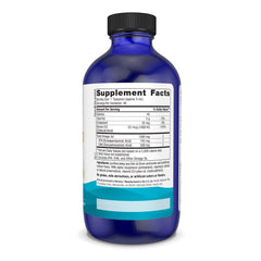 Nordic Naturals Omega-3D bottle label close-up showing Vitamin D3 addition