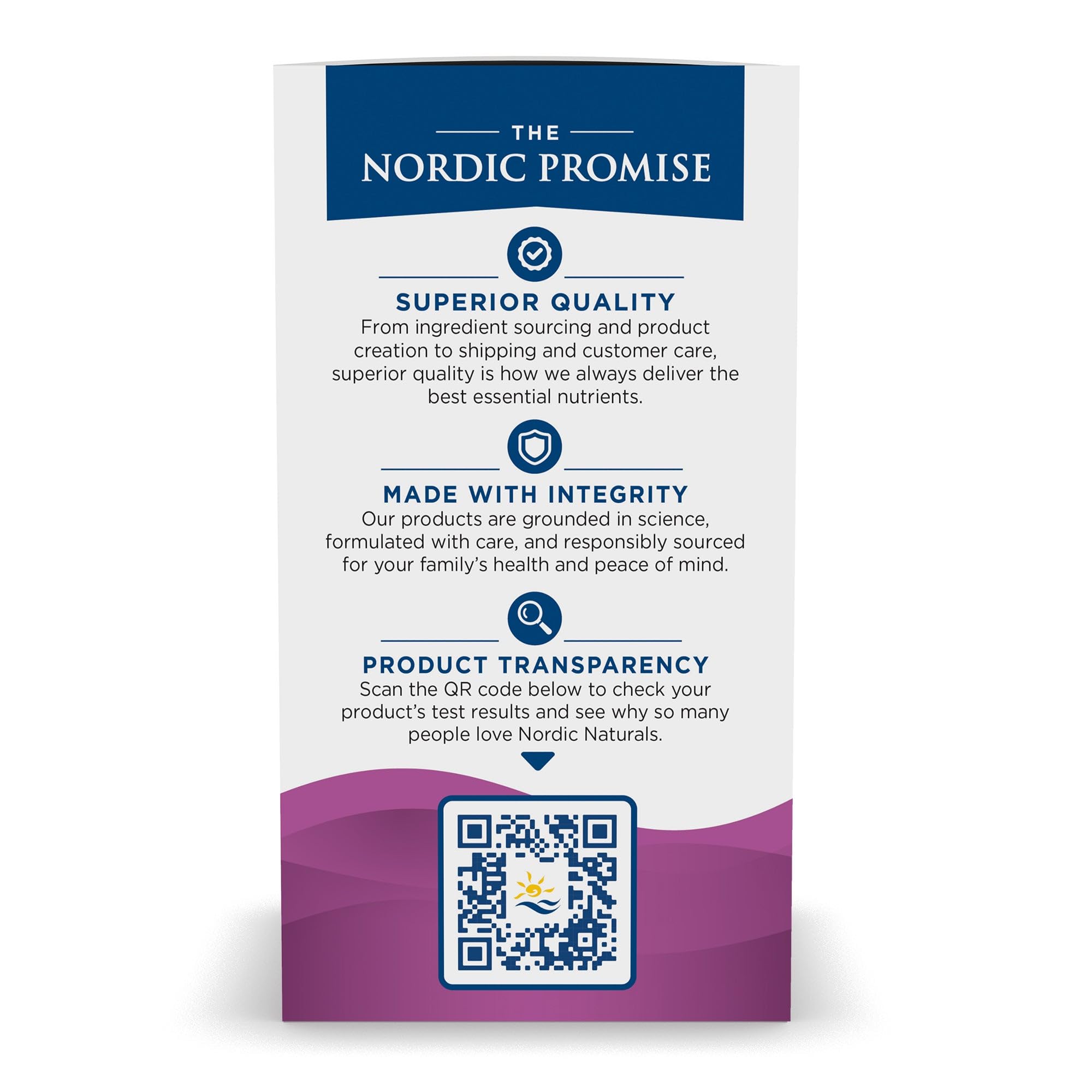 Packaging of Nordic Naturals Prenatal DHA highlighting non-GMO and allergen-free.
