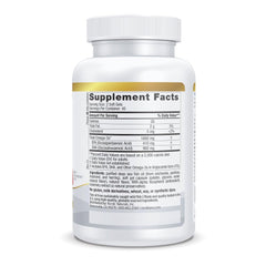 Nordic Naturals ProDHA Xtra Strawberry label close-up shows DHA content.