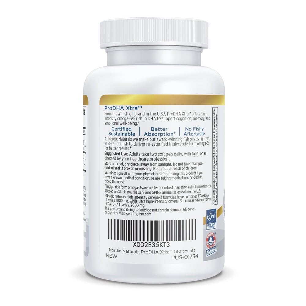 Nordic Naturals ProDHA Xtra Strawberry bottle pour shows easy intake.