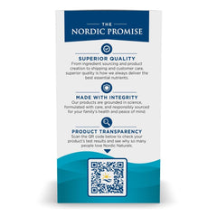 Nordic Naturals Ultimate Omega 2X bottle lid with lemon zest suggesting pleasant taste