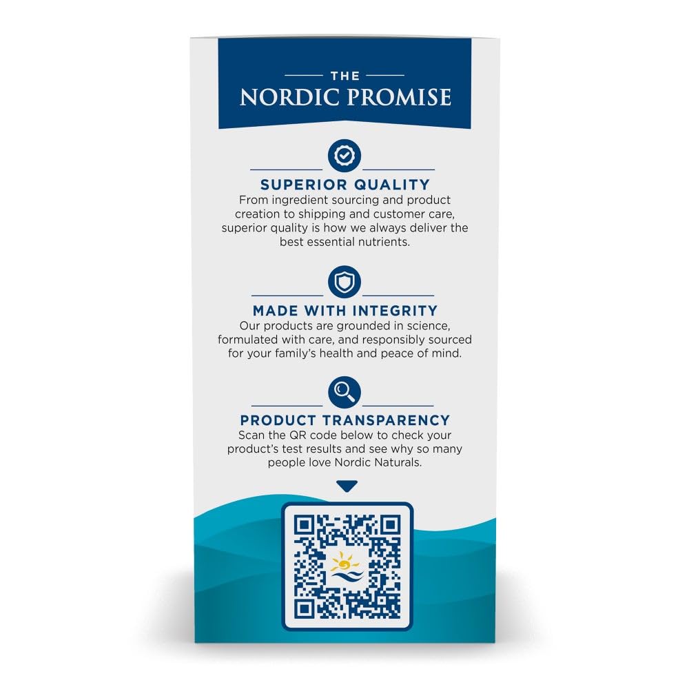 Nordic Naturals Ultimate Omega + CoQ10 lemon supplement facts panel