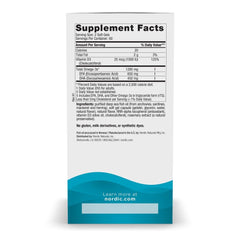 Nordic Naturals Ultimate Omega-D3 softgels close-up for easy daily intake