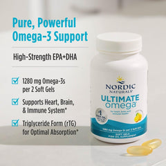 Nordic Naturals Ultimate Omega lemon sustainability icon representing ethical sourcing
