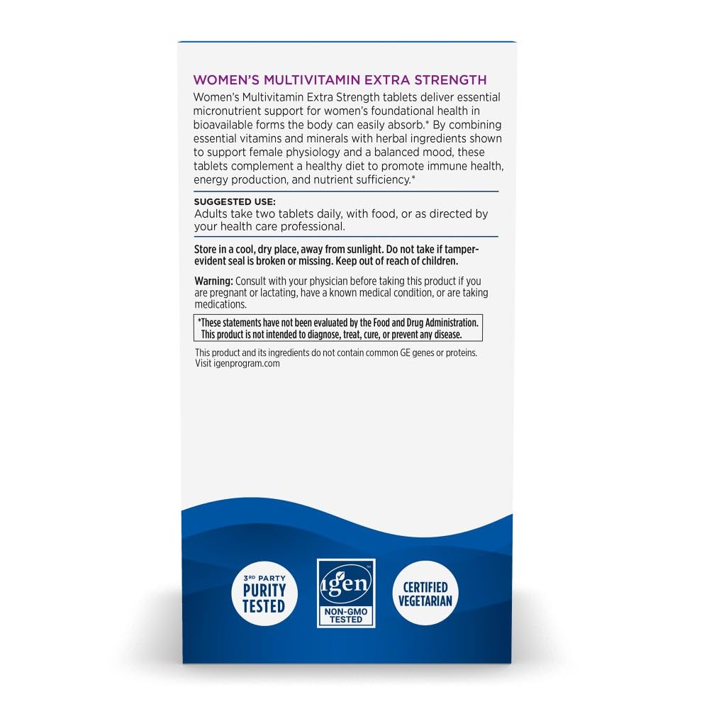 Nordic Naturals Women’s Multivitamin Extra Strength capsules closeup for absorption