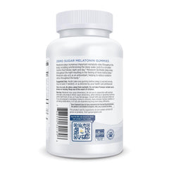 Nordic Naturals Melatonin Gummies Raspberry detail highlights flavor and routine support.