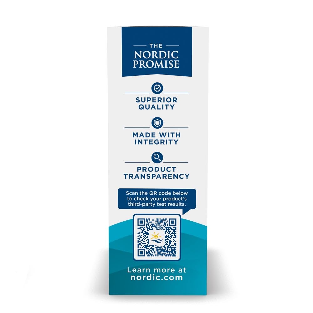 Nutrition panel of Nordic Naturals Zero Sugar Ultimate Omega Gummy Chews highlighting 1200 mg omega-3s