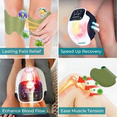 Bundle packaging showcasing travel-friendly knee wellness kit.