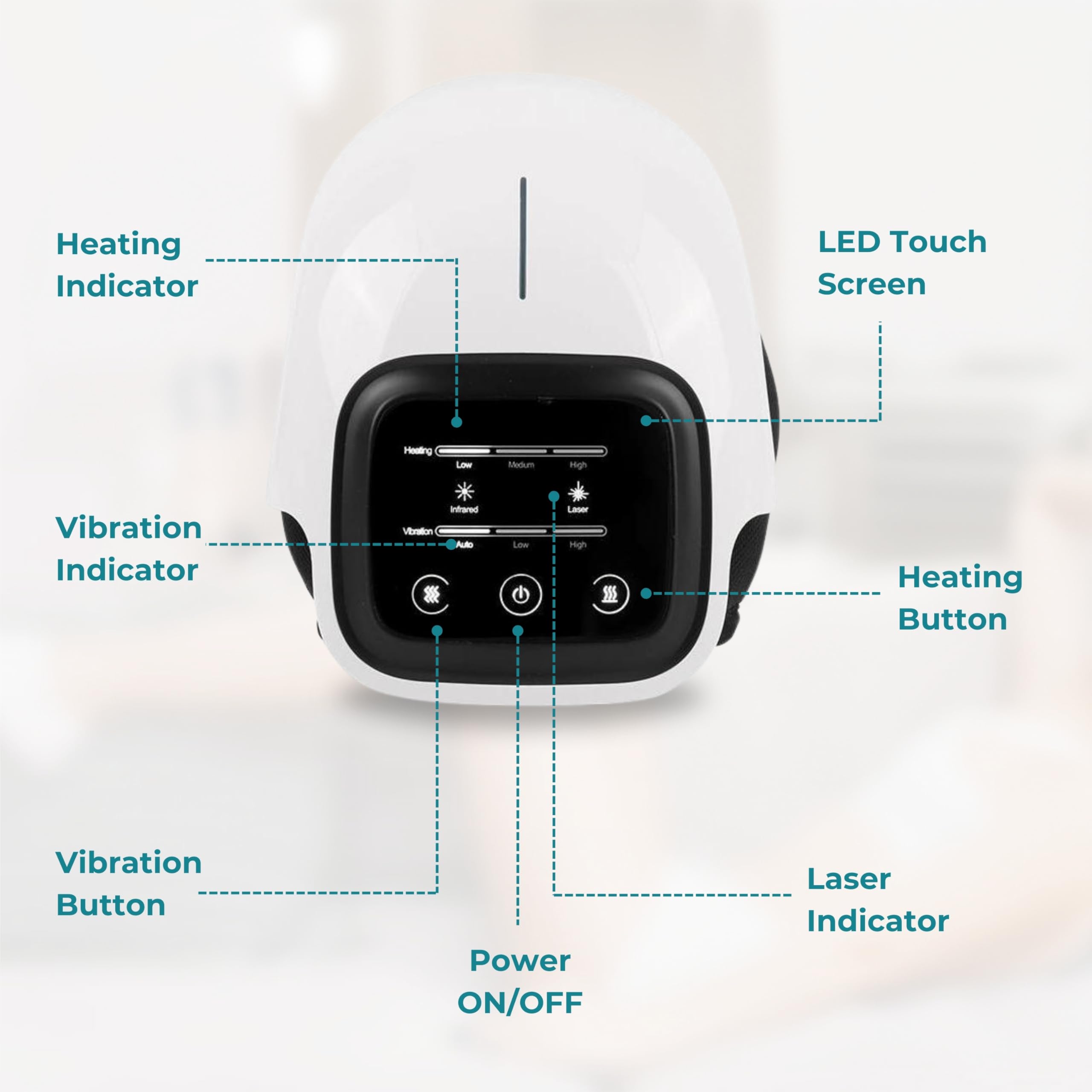 Norelie KneeRelief red-light therapy promotes micro-circulation for soothing recovery.