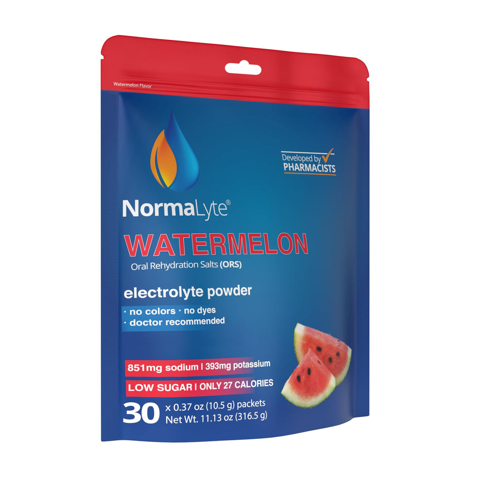 NormaLyte Watermelon capsules on the go for daily sodium goals