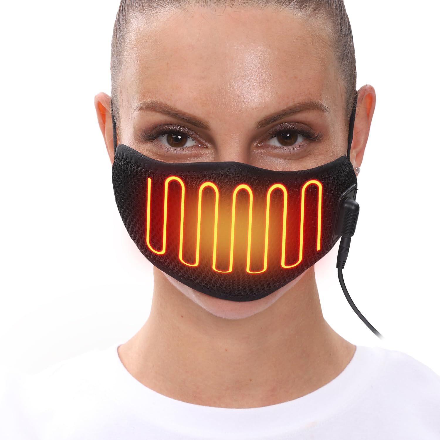 NORMIA RITA Advanced Heating Nasal Face front view showing compact warmth for congestion relief