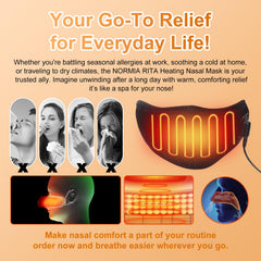 NORMIA RITA night use with relaxing warmth for nasal comfort