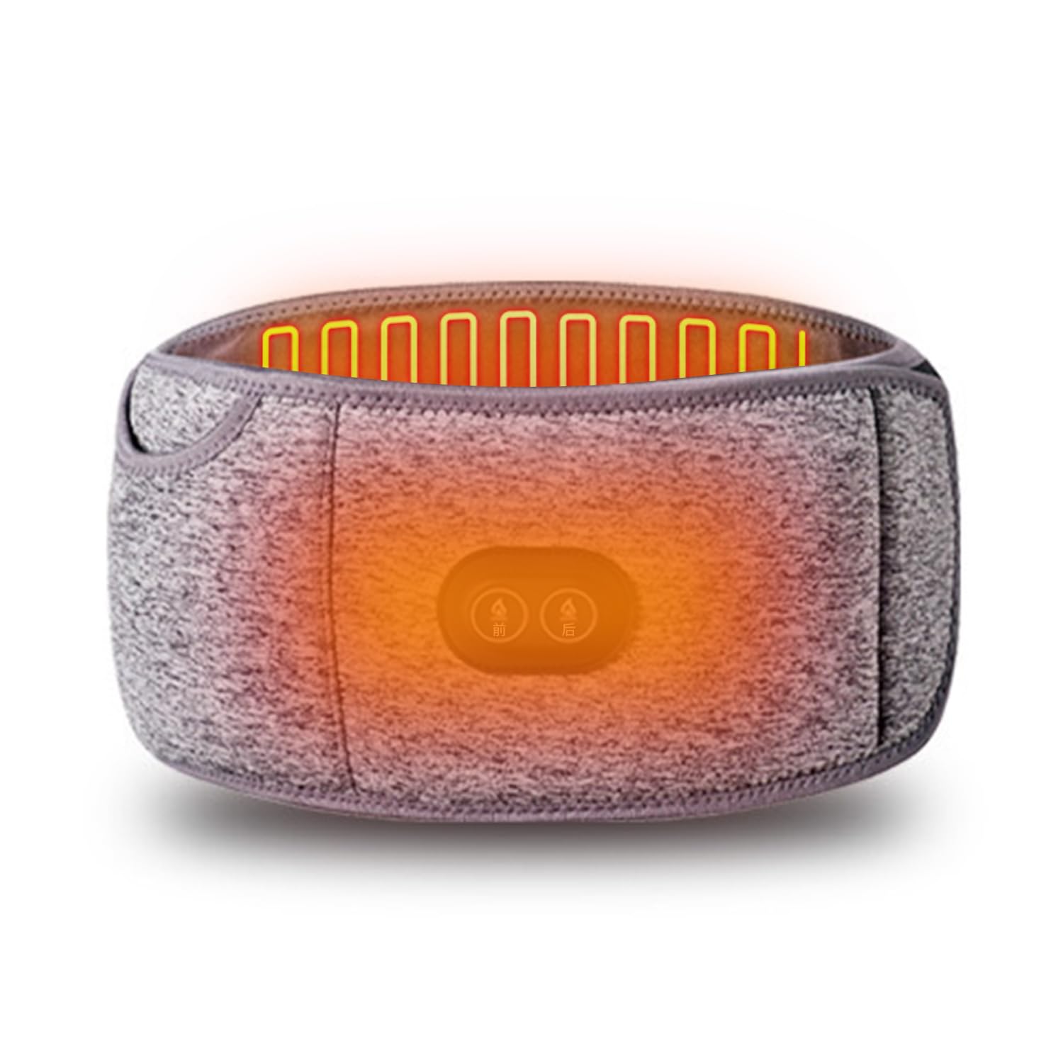 Normia Rita heating belt with heat levels for targeted warmth on the lower back.