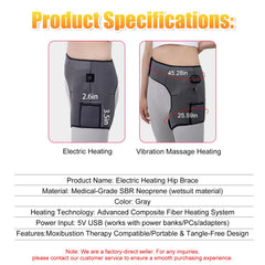 Normia Rita hip wrap auto-off indicator for safety.