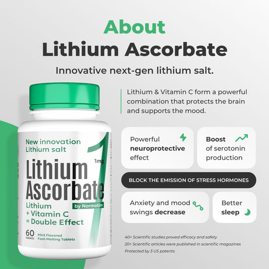 Normotim tablets close-up showing small, easy-to-take daily cognitive support pills