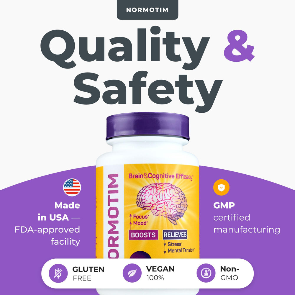 Label highlights vegan and non-GMO features of Normotim