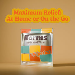 Norms Squeezies numbing cream application mockup for quick comfort