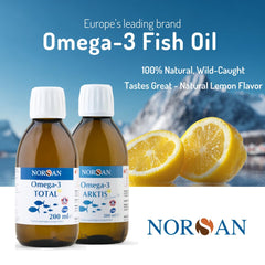 NORSAN Omega-3 Arktis certification seal indicating Friend of The Sea status