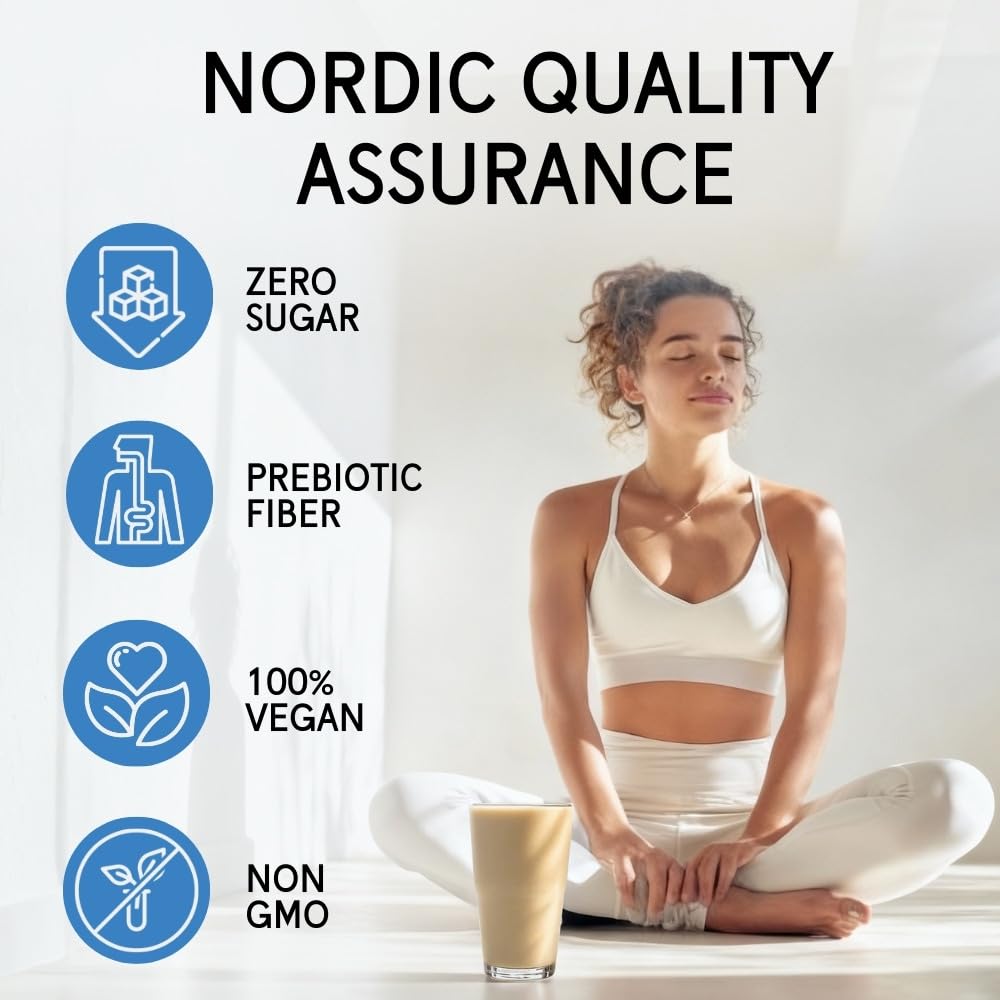 NØRSE CØDE vanilla protein bottle label emphasizes quality control.