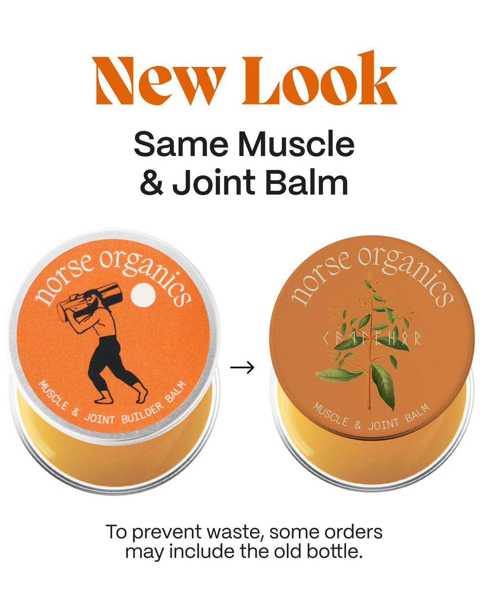 Norse Organics balm for the knee offering warming relief after activity.