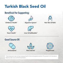 Label close-up showing premium Mediterranean/Turkish sourcing and purity