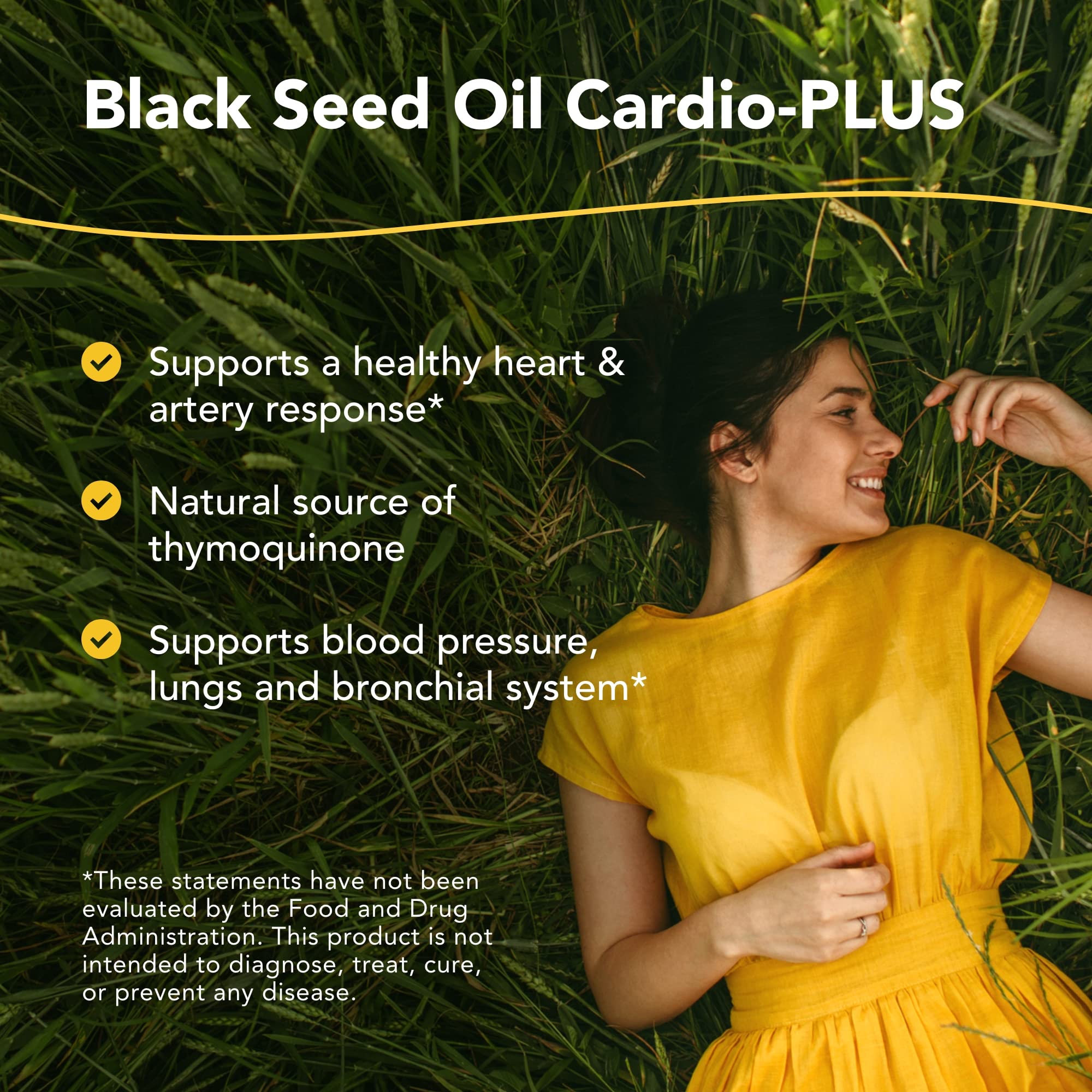 Cardio-Plus label close-up highlighting triple-action formula and whole-food ingredients.