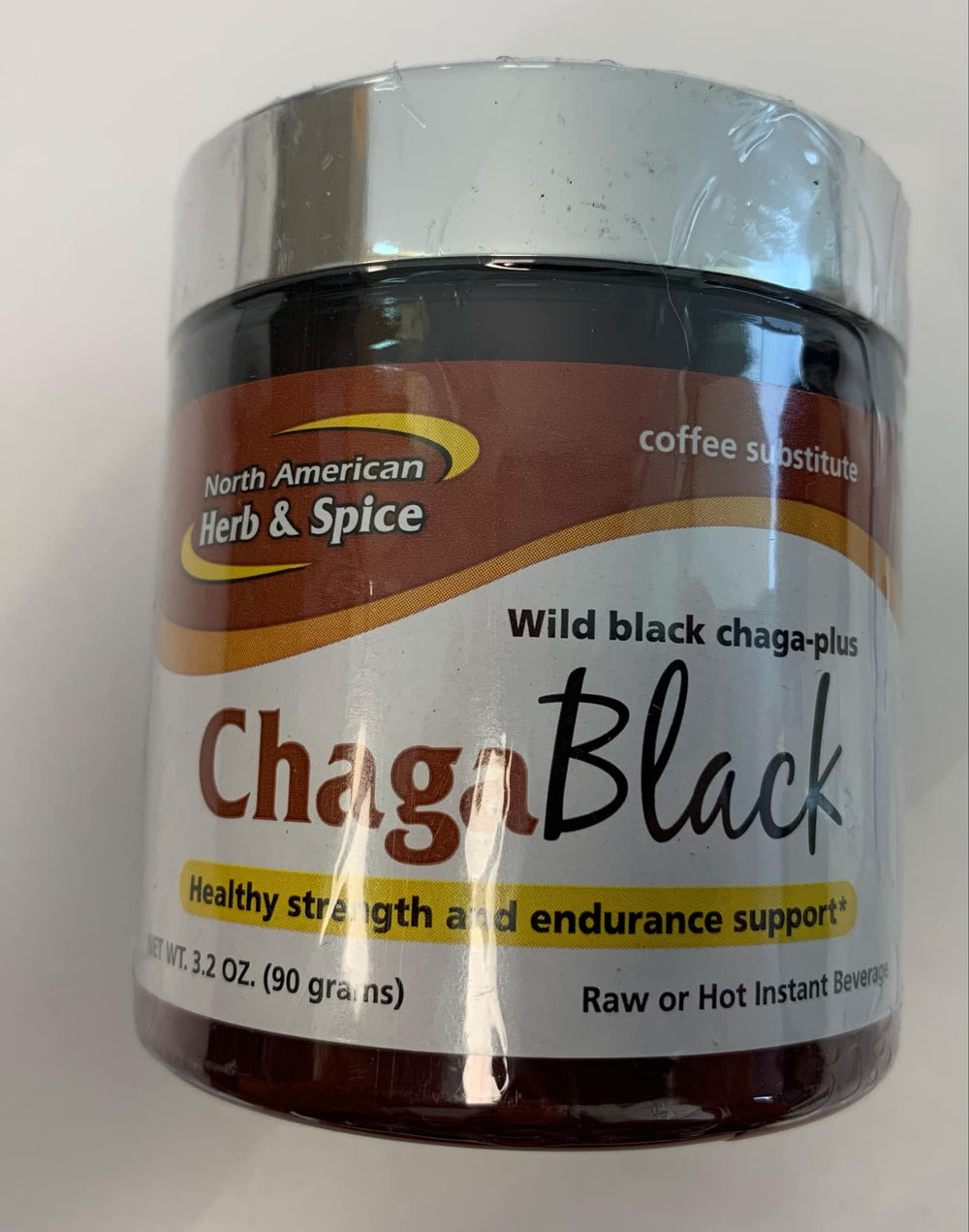 ChagaBlack Tea cup brew ready for a smooth, caffeine-free energy alternative