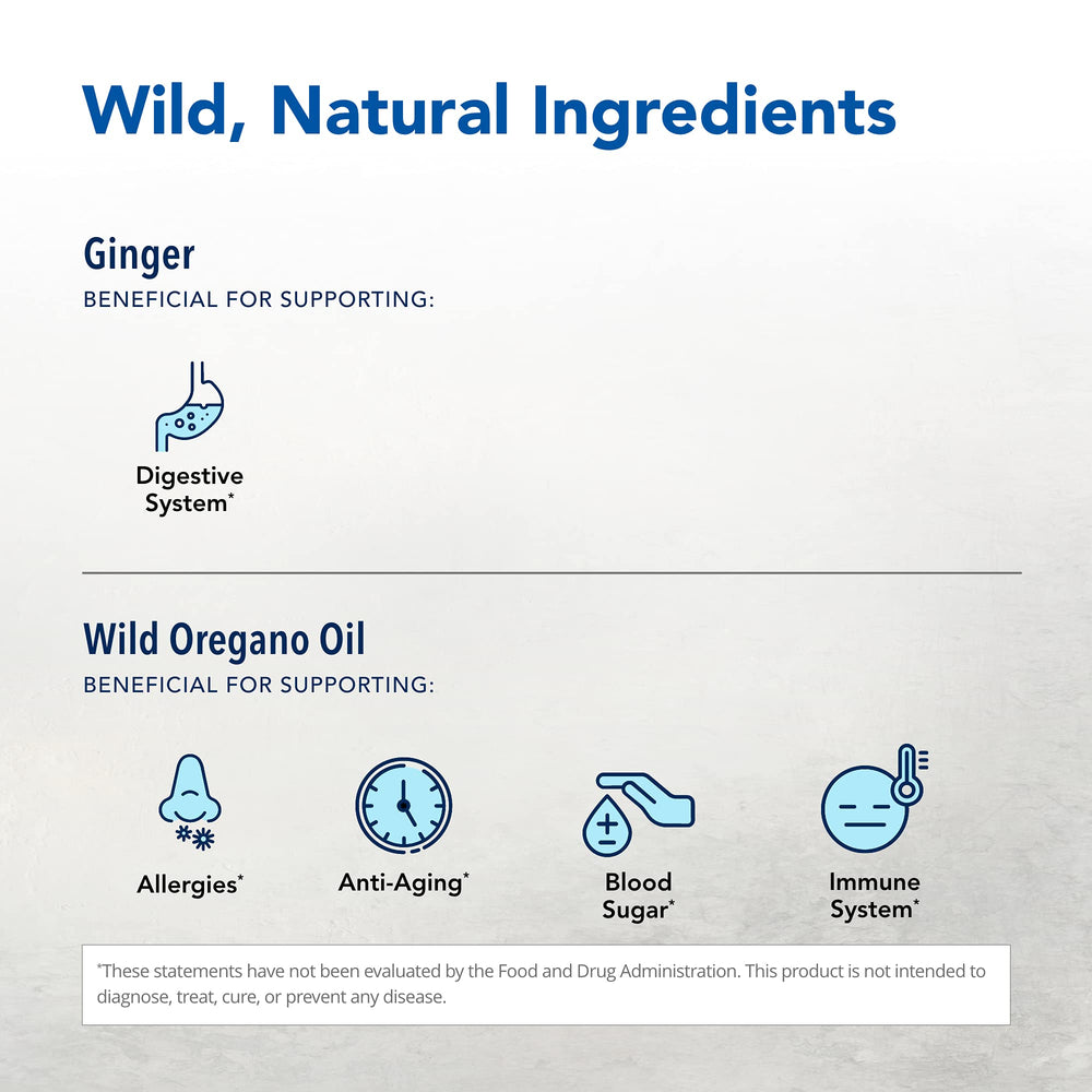 Gastronex ingredients spread featuring ginger, oregano, coriander, and enzymes.