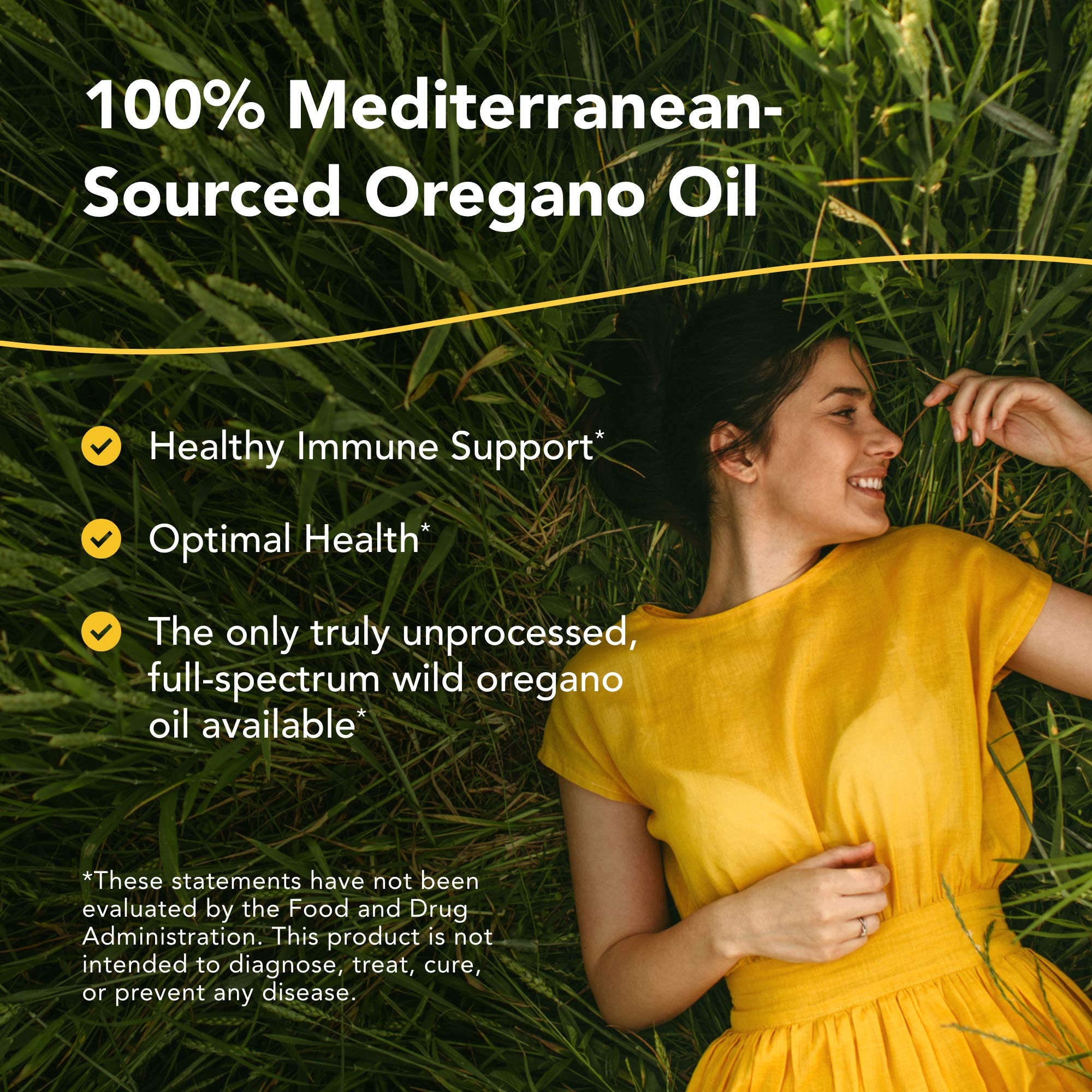North American Herb & Spice Oreganol P73 bottle closeup full-spectrum oregano oil