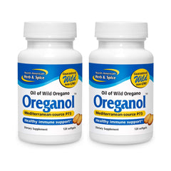 Oreganol P73 bottle front view by North American Herb & Spice for daily use