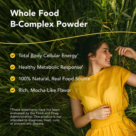Purely-B label closeup highlights raw chaga and maca for natural energy flavor.