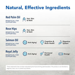 Purely Pak capsules illustrate convenient daily supplementation.