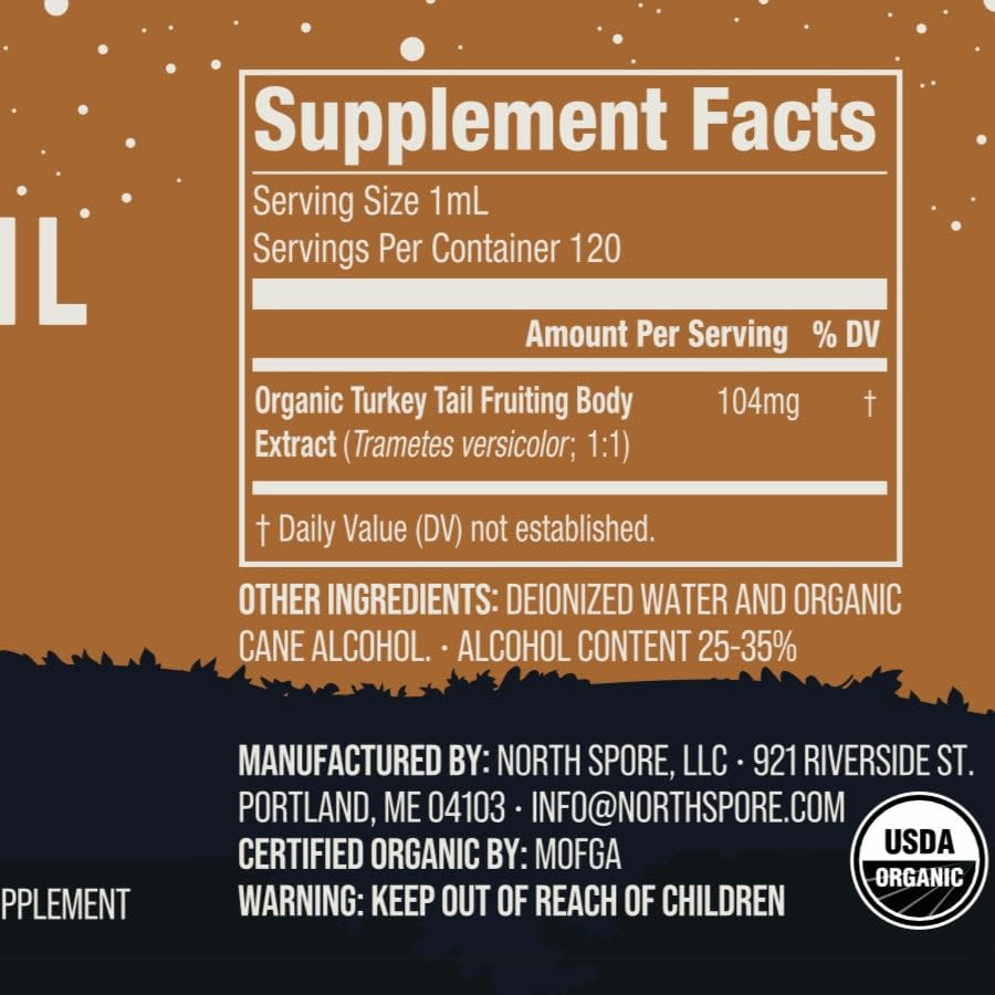 North Spore daily-use tincture in a ready-to-use setup.
