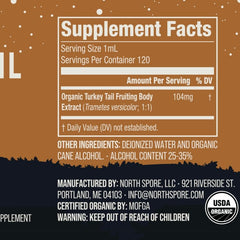 North Spore daily-use tincture in a ready-to-use setup.