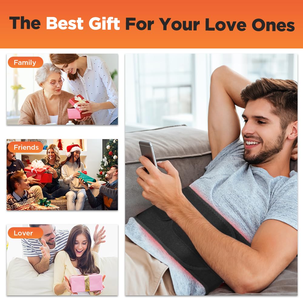 Northern Brothers 5000mAh rechargeable battery powers cordless relief anywhere.