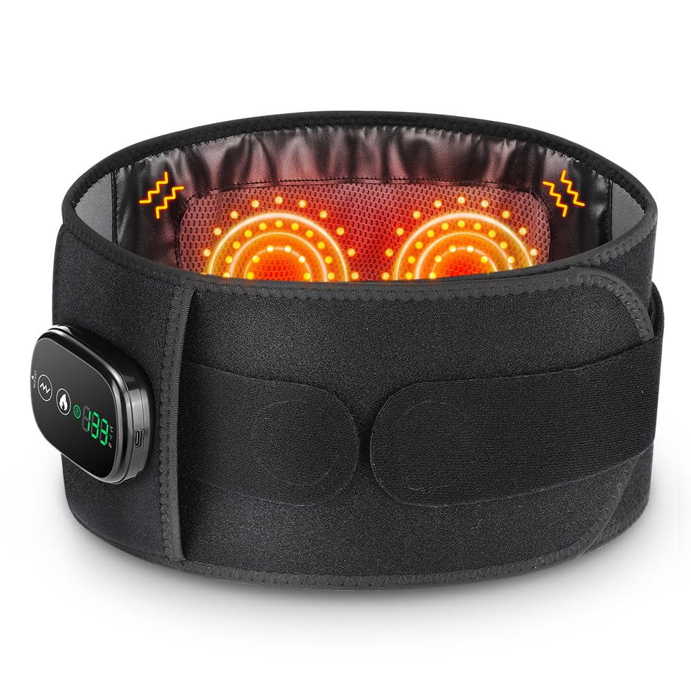 Northern Brothers cordless heating pad back massager provides portable warmth for tense back muscles.