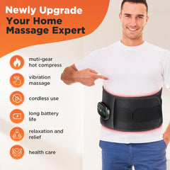 Northern Brothers heat belt with USB charger offers flexible heat on the go.