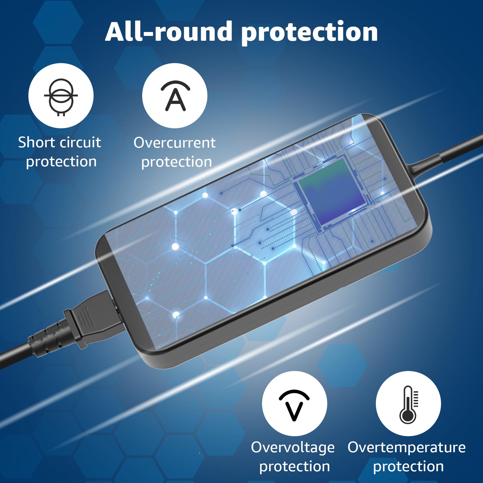 Norward 19V AC adapter powers Inogen One indoors and during travel
