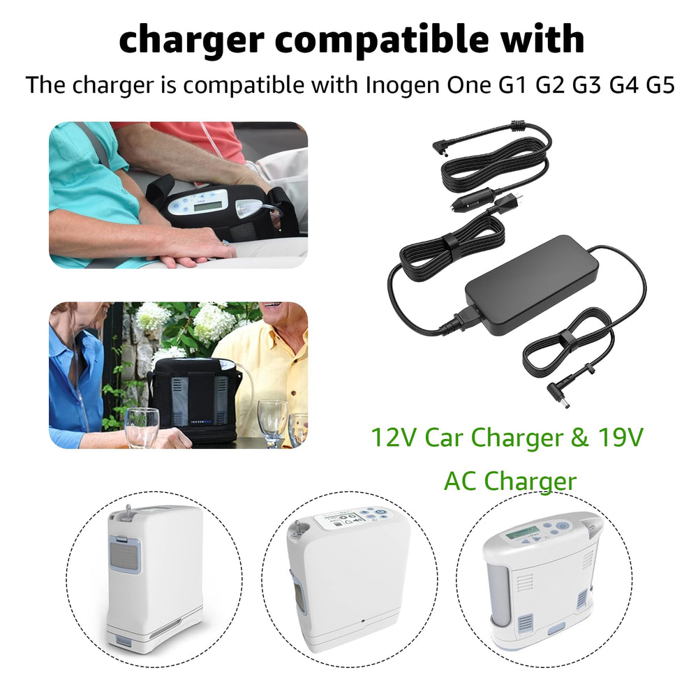 Norward packaging content shows car charger and AC adapter for flexible power