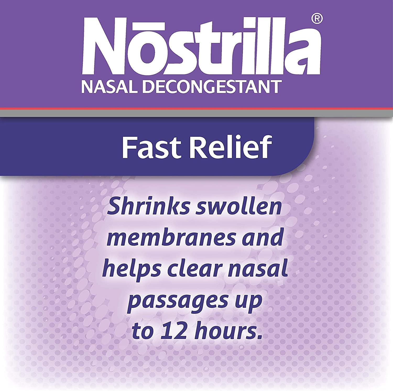 Nostrilla bottle top close-up with easy spray nozzle.