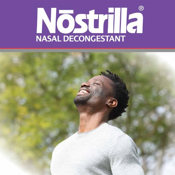 Nostrilla usage demo with gentle spray near the nostril