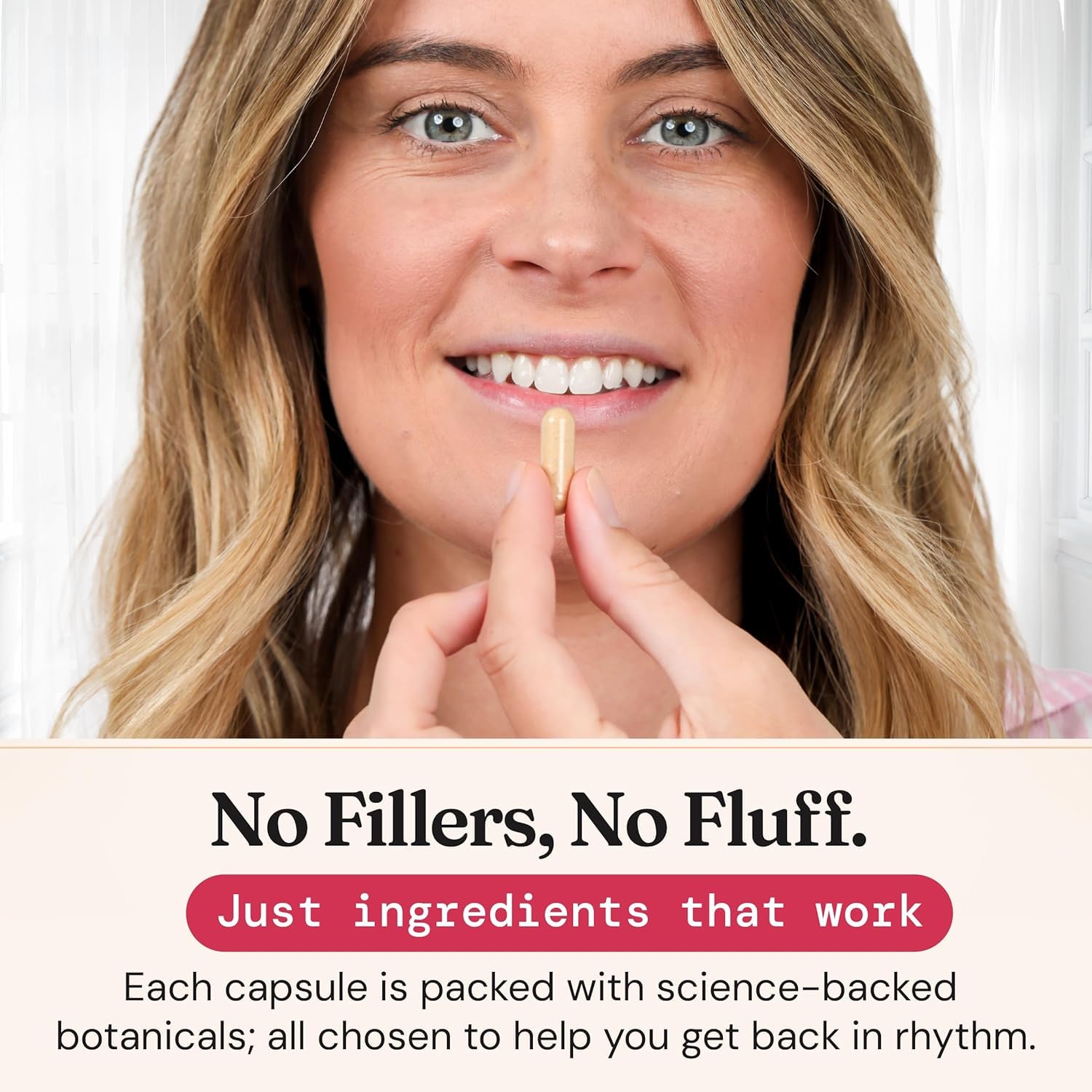 Nourished AndroEase Plus daily routine pills support consistent wellness.