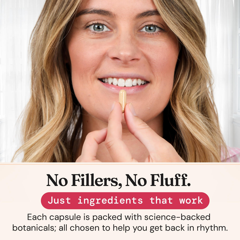 Nourished AndroEase Plus saw palmetto close-up highlights ingredients