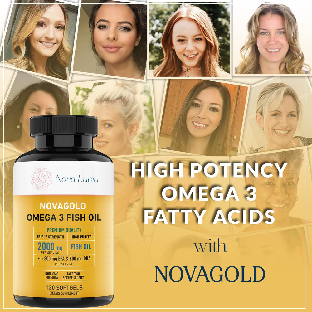 NovaGold Omega 3 non GMO USA made quality icon