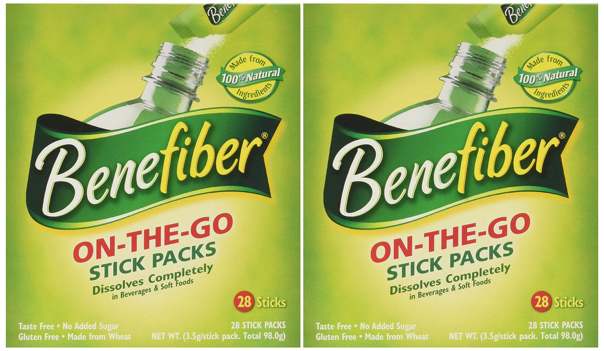 NOVARTIS Benefiber stick pack on the go for portable fiber support