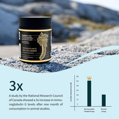 Nova Sea Atlantic ingredients graphic underscores rich phenolics, vitamins, and minerals.