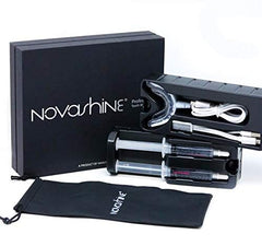 Novashine concentrated peroxide gel for precise application and effective whitening.