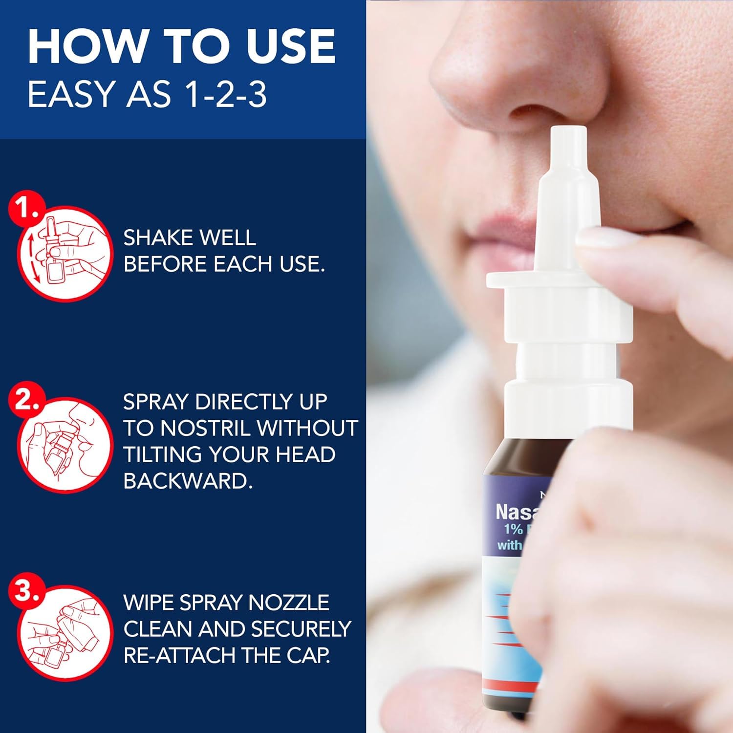 NOVEHA nasal spray with xylitol supports smoother, gentler use.