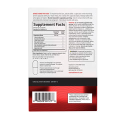 Novex Biotech ThermoDyne packaging-display with branding and dosage count